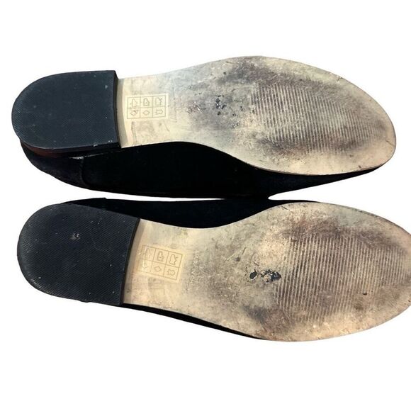 TopShop black suede loafers- size 9 - Picture 4 of 6